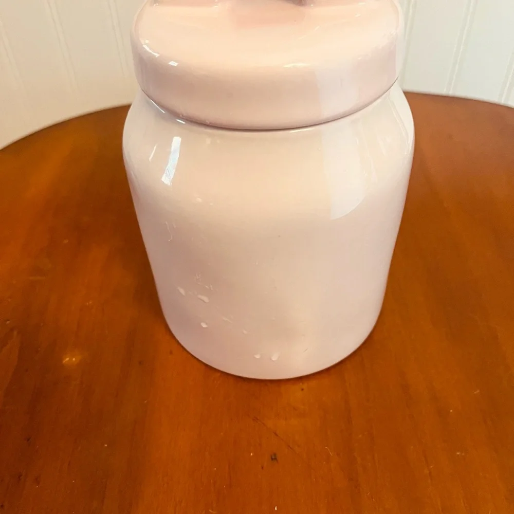 Pink Ceramic Kisses Jar
